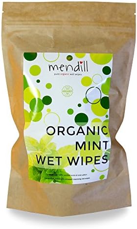 Mendill - Organic Mint Wet Wipes