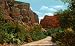 Ten Sleep Canon, Big Horn Mountains, Wyoming - Fine-Art Gicle Photographic Print - 8"x10" Enlargement from a Classic Vintage Postcard