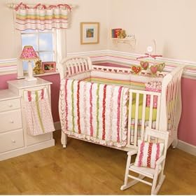 Lola 4 Piece Crib Bedding Set