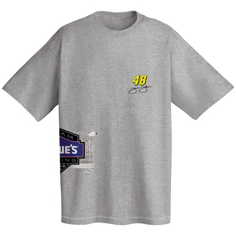 Buy Jimmie Johnson 48 NASCAR Garage Spirit T Shirt l by OneStopFanShop