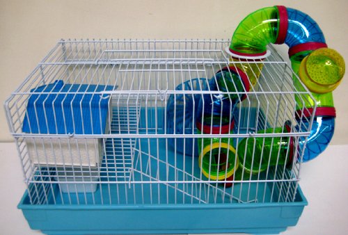 Brand New Hamster Rodent Gerbil Mouse Mice Critter Cage Blue