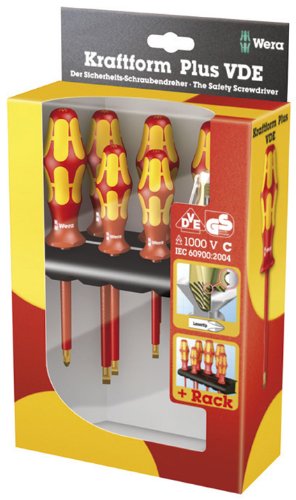 Produkt-Bild: Wera Kraftform Plus - Serie 100 VDE Schraubendreher-Satz 7tlg