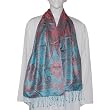 Scarfs Mens Accessory Silk Dad Gifts Idea 12 x 60 inches (ssmf050)
