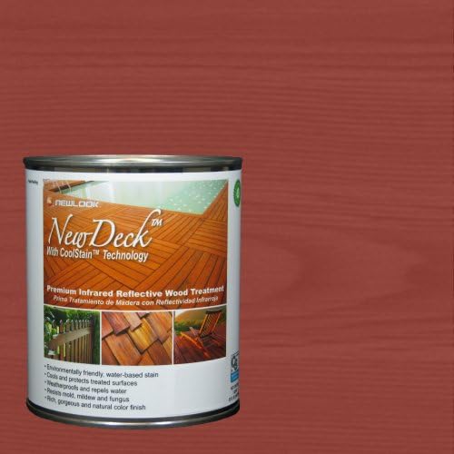 1 qt. Premium Infrared Reflective REDWOOD Wood Stain Treatment