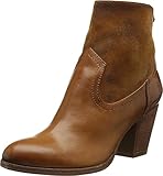 FRYE Women's Tessa Zip Short Boot,  Brown, 8 M US