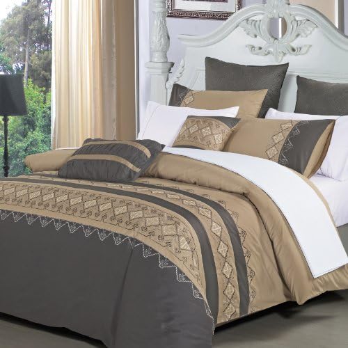 North Home Paris Duvet Cover Set, King