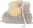 Eco Bags - Organic Net Drawstring Bag- Large