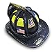 Firefighter Helmet Tetrahedron Fire Helmet Stickers - USA American Flag