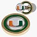 Miami Hurricanes Challenge Coin with Ball Markers (Set of 2)