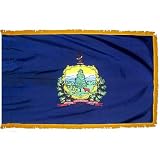 3x5 ft. Vermont State Flag for Indoor Use