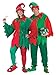 Fun World Mens Costumes Plus-size Plus Size Elf, Red,green, Standard US