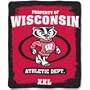 Wisconsin Badgers 50"x60" Micro-Raschel Throw