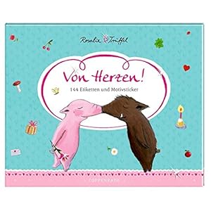 Stickerbuch - Von Herzen!: 144 Etiketten und Motivsticker