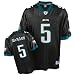Donovan McNabb Jersey: Reebok Black Replica #5 Philadelphia Eagles Jersey - Large