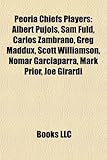 Peoria Chiefs Players: Albert Pujols, Sam Fuld, Carlos Zambrano, Greg Maddux, Scott Williamson, Nomar Garciaparra, Mark Prior, Joe Girardi-