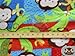 Fleece Printed Fabric Multi Colored Monkey / 58