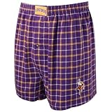 Reebok Minnesota Vikings Purple Gridiron Boxer Shorts