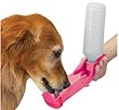 Dog Water Bottle - Pink Handi Drink 17 oz. - The Portable, Spill-Proof Way to Keep Pets Hydrated