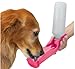 Dog Water Bottle - Pink Handi Drink 17 oz. - The Portable, Spill-Proof Way to Keep Pets Hydrated
