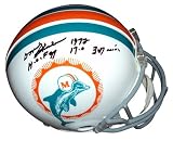 Don Shula Autographed Miami Dolphins (Throwback) Authentic Proline Helmet w/ "HOF 97" , "1972 17-0" , "347 Wins"