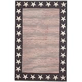 Stars & Stripes Hand Hooked Wool Rug