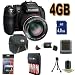 Fujifilm FinePix HS20 16 MP Digital Camera with EXR BSI CMOS High Speed Sensor and Fujinon 30x Wide Angle Optical Zoom Lens Accessory Saver 4GB NiMH Battery/Rapid Charger Bundle