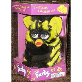 Furby Model 70-800 Bumblebee Yellow + Black Electronic Furbie by Furby