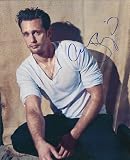 Gorgeous Alex Scarsgard Signed 8x10 True Blood Actor