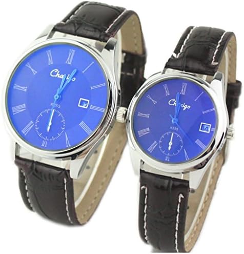 Couple Leather Wrist Watches for Lovers