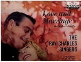 RAY CHARLES SINGERS: LOVE AND MARRIAGE (POP LP VINYL, 1950S)