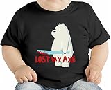 Ice Bear lost his axe オーガニックベビーTシャツ 12 - 18 Months