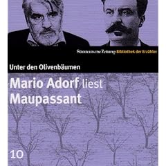 Mario Adorf liest Maupassant. CD. SZ Bibliothek der Erz�hler