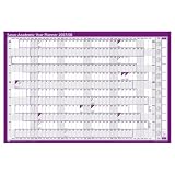 Sasco 2008-09 Academic Year Planner August to July Unmounted W915xH610mm Ref 2400428
