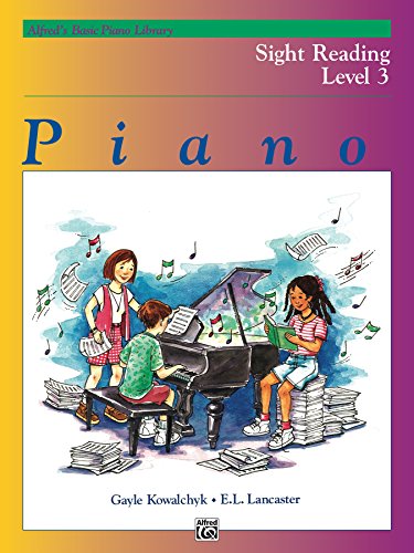 Alfred's Basic Piano Library, Sight Reading Book 3: Learn How to Play Piano with this Esteemed Method