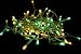 Kitchen & Housewares : Morning Dew LED fairy lights in turquoise and warm white, made by QB