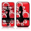 Red Groupie Design Protector Skin Decal Sticker for Apple 3G iPhone / iPhone 3GS 3G S