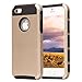 iPhone 5S Case, iPhone 5 Case, AUMIAU Dual Layer Hybrid Luxury Fashion Shockproof Soft Hard Case Cover for Apple iPhone 5/5S