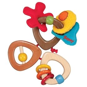 Sassy Earth Brights Wooden Trio Toy