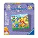 Ravensburger 09121 - Winnie Pooh und sein Honig, 80 Teile 3D Vision Line Puzzle