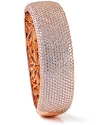 Sterling Silver Cubic Zirconium Bangle