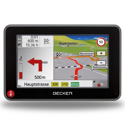 Becker Traffic Assist Z113 Navigationssystem inkl. TMC (10,9 cm (4,3 Zoll) Display, Karten Preisvergleich