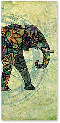 Watercolor Elephant Painting Towels Bath Shower Towels Vibrant Colors La toalla de ba?o Plush Blanket UN asciugamano. for Beach/Gym/Bathroom/School/Hotel