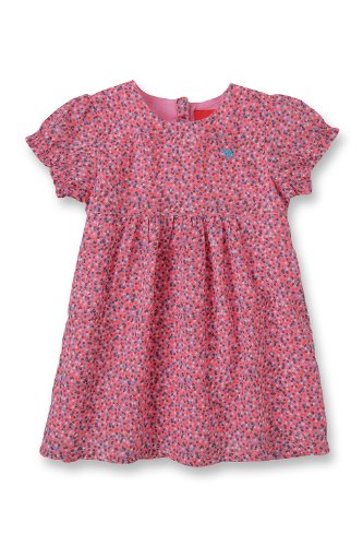 ESPRIT Baby - Mädchen Kleid, All over Druck Z20530, Gr. 92, Pink (693 sorbet pink)