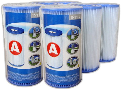 Intex - 6 cartouches de filtration 'A'