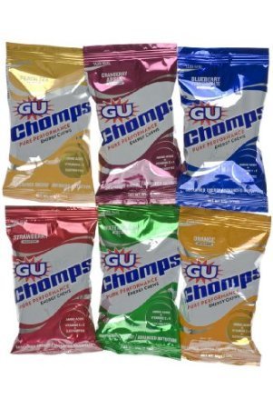 GU Energy Chews Mixed 1 oz. (12 Packs) w/ Zym Hydration Trial
