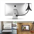 GMYLE� Black 360� Two-way Clamp Adjustable Arm Stand 3D Digital Device Table Mount Holder Kit Perfect Fit For iPad 2 and New iPad