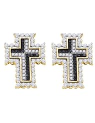 1.0CTW DIAMOND MICRO PAVE EARRING