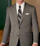 Fleece Rich Wool 2-button Executive Big/Tall Sportcoat