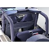 1980-2006 Black Denim Jeep Wrangler, Unlimited & CJ Roll Bar Curtain