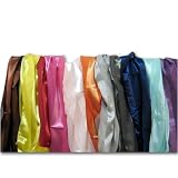 Satin Elegance Solid Long Scarf 13" X 60", Assorted Colors